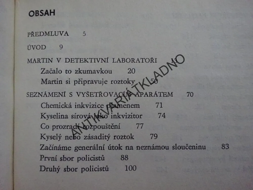 OKO 15 - CHEMIK DETEKTIVEM, MALÁ KAPESNÍ ENCYKLOPEDIE, **an