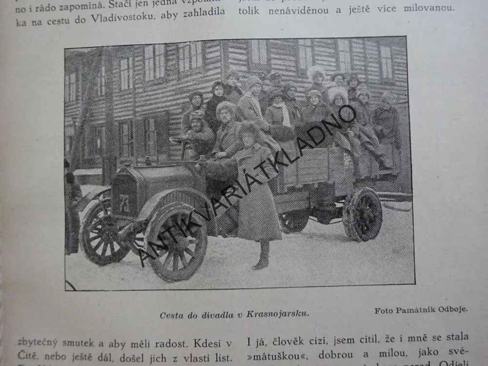 CESTAMI ODBOJE V, ADOLF ZEMAN, 1929, **an