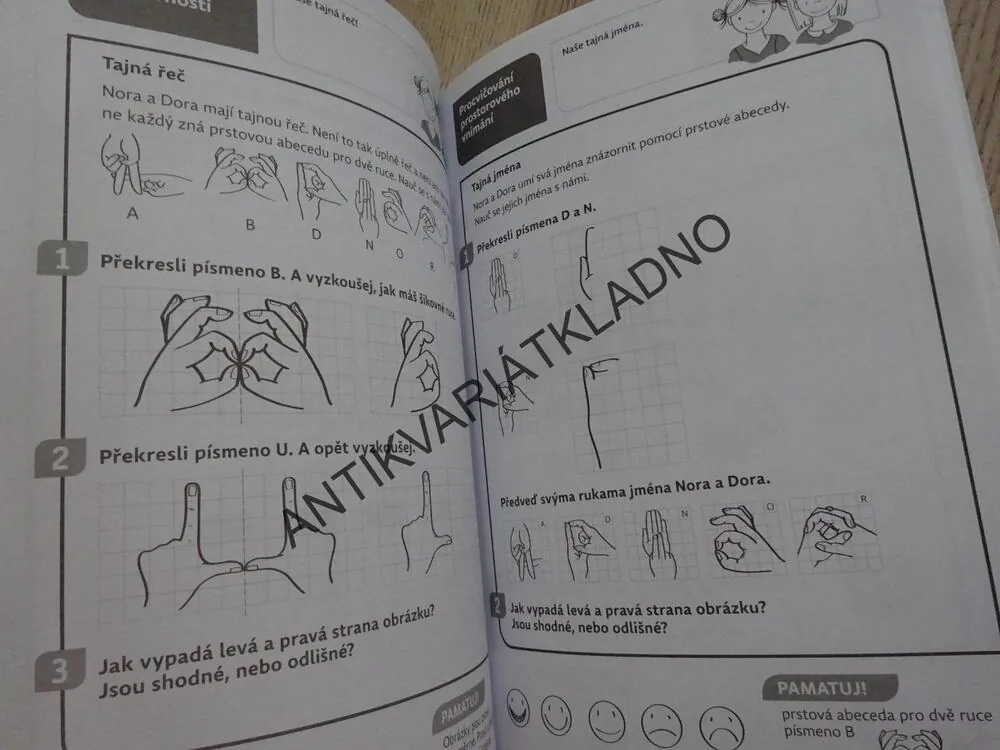 ROZVOJ MYŠLENÍ PRO DĚTI OD 5 DO 8 LET, PRO ŠIKOVNÉ HLAVIČKY, **an