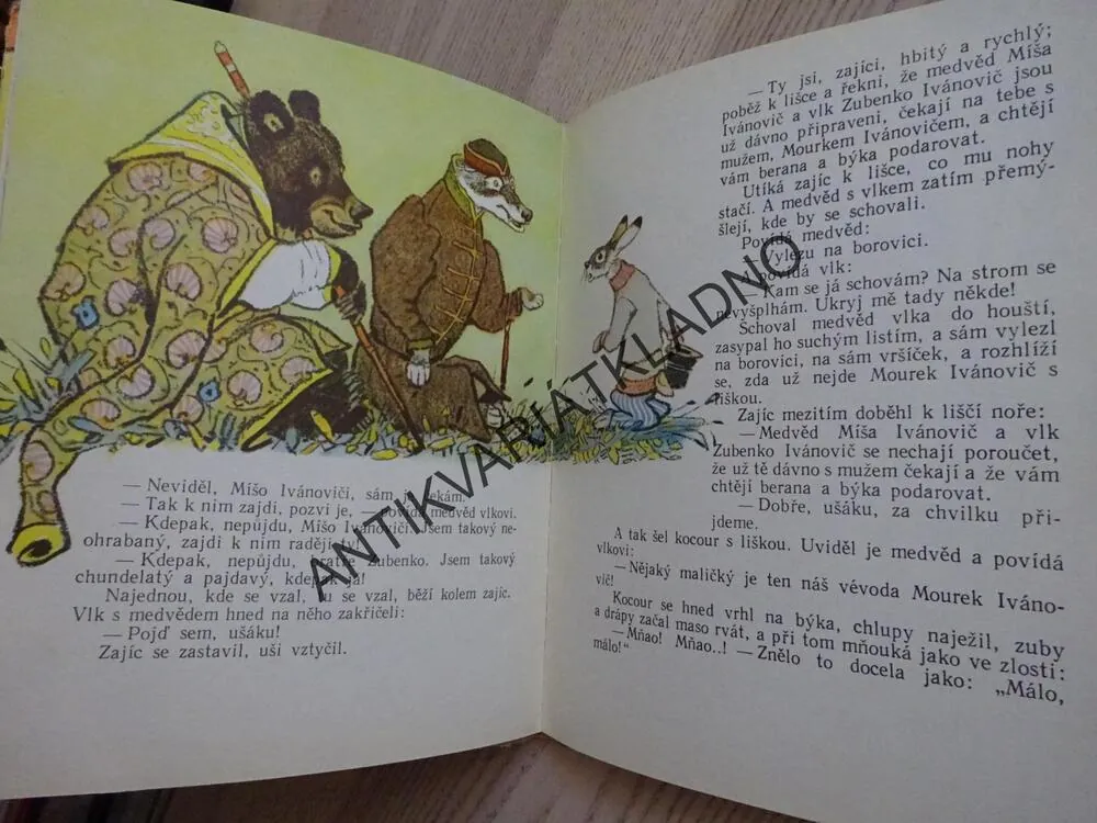 KMOTRA LIŠKA, RUSKÉ LIDOVÉ POHÁDKY, **an