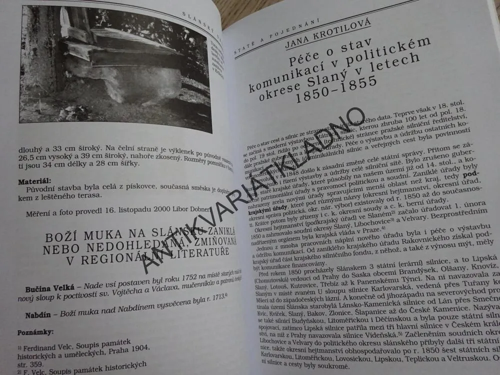 SLÁNSKÝ OBZOR, ROČNÍK 9 (109), ROK 2001, **an