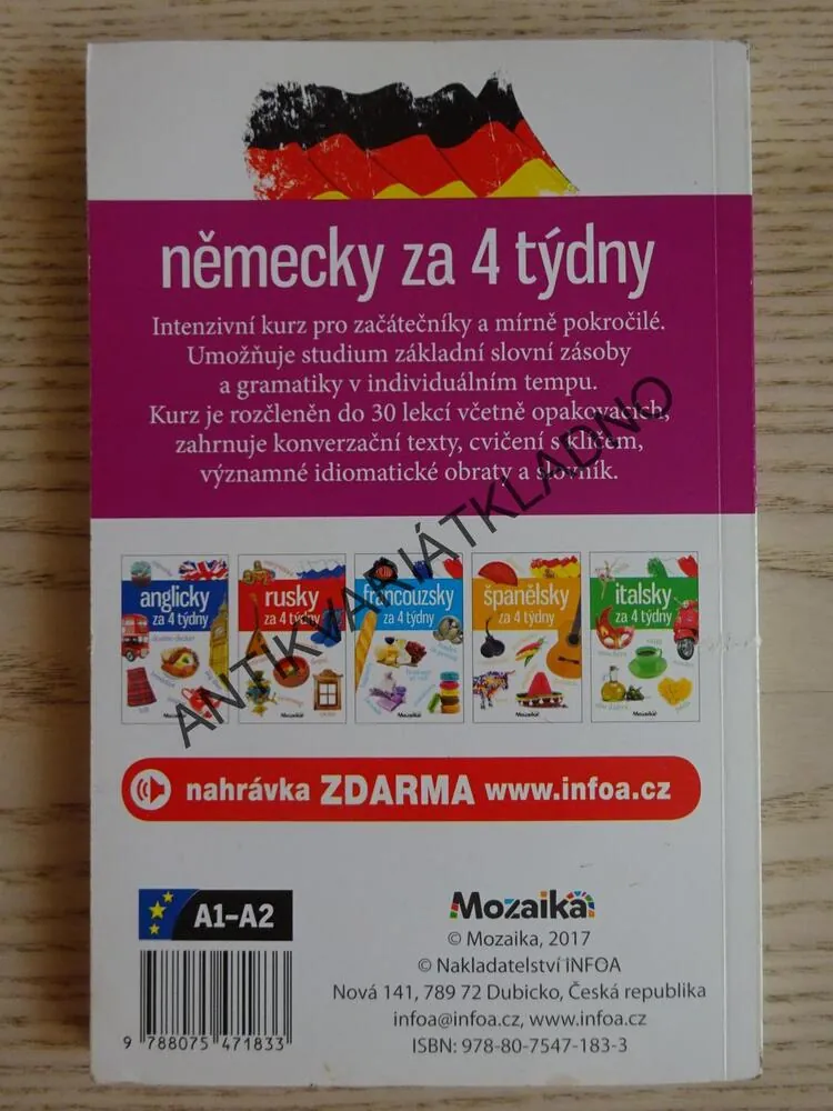 NĚMECKY ZA 4 TÝDNY, **an
