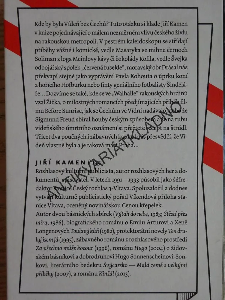 ČEŠI PATŘÍ VÍDNI, JIŘÍ KAMEN, **an