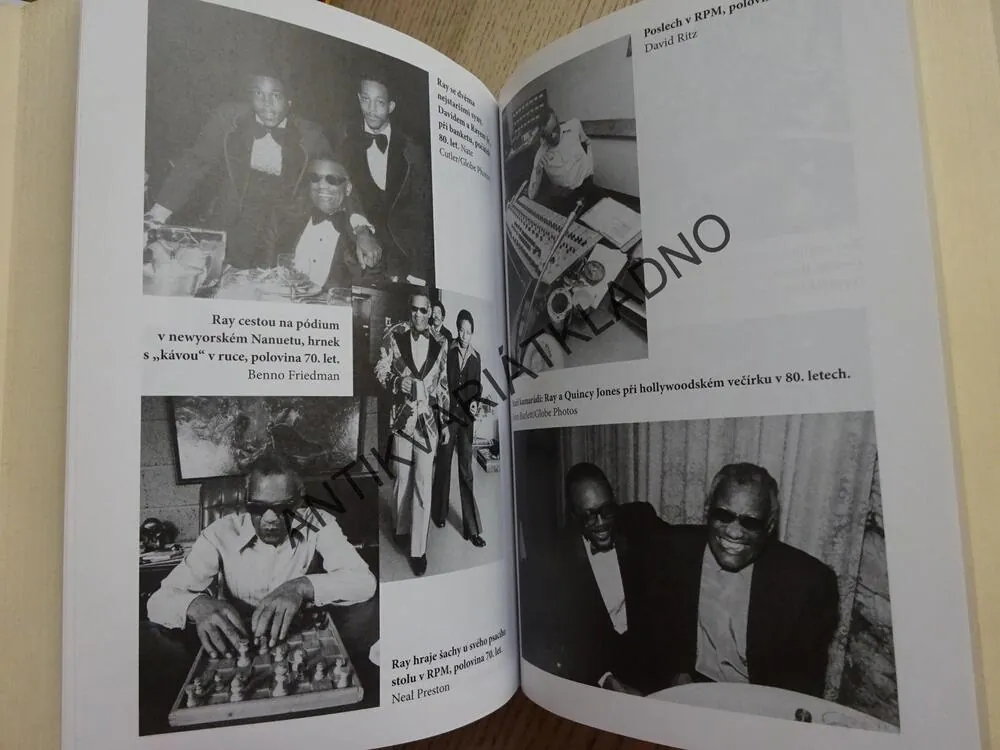 RAY CHARLES, MICHAEL LYDON, **an