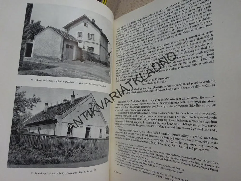 KLADENSKO, ŽIVOT A KULTURA LIDU V PRŮMYSLOVÉ OBLASTI, 1959, **an