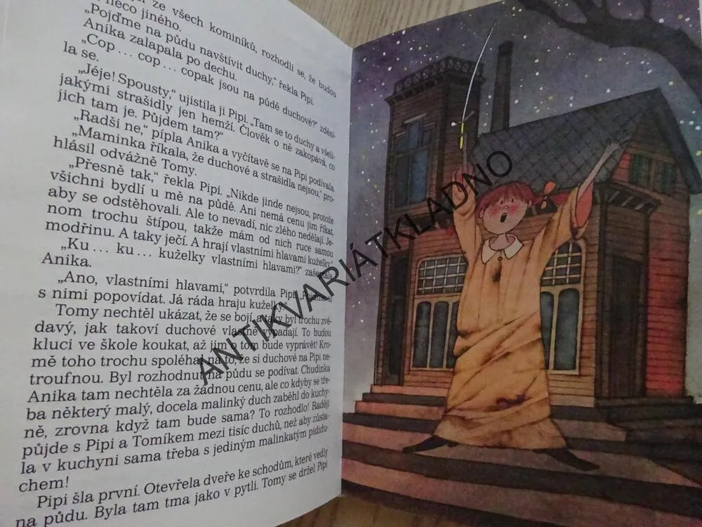 PIPI DLOUHÁ PUNČOCHA, ASTRID LINDGRENOVÁ, ADOLF BORN, **an