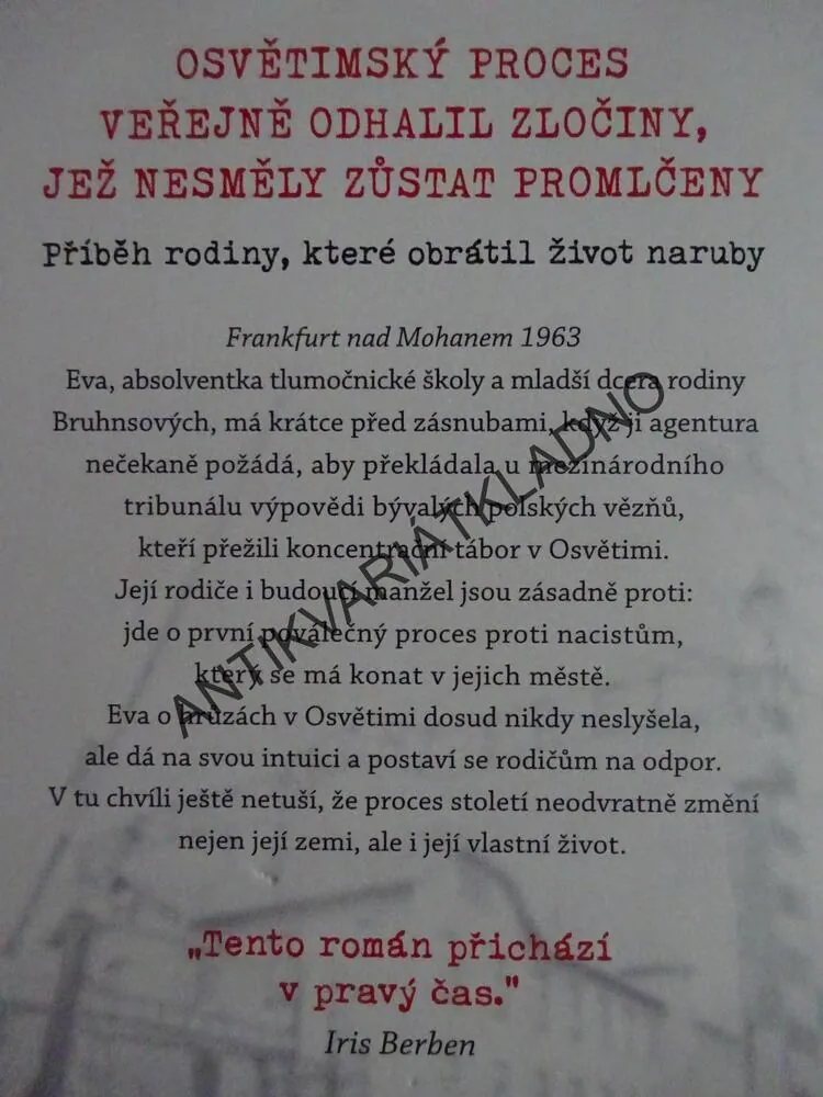 OSVĚTIMSKÝ PROCES, ANNETTE HESSOVÁ, **an