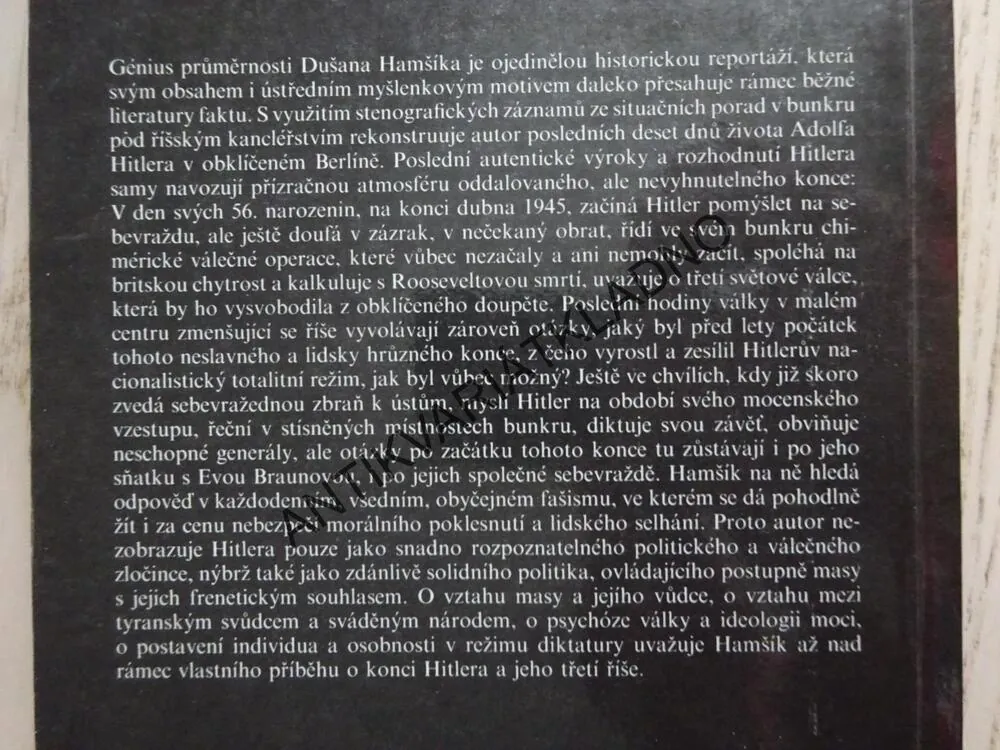 GÉNIUS PRŮMĚRNOSTI, DUŠAN HAMŠÍK, **an