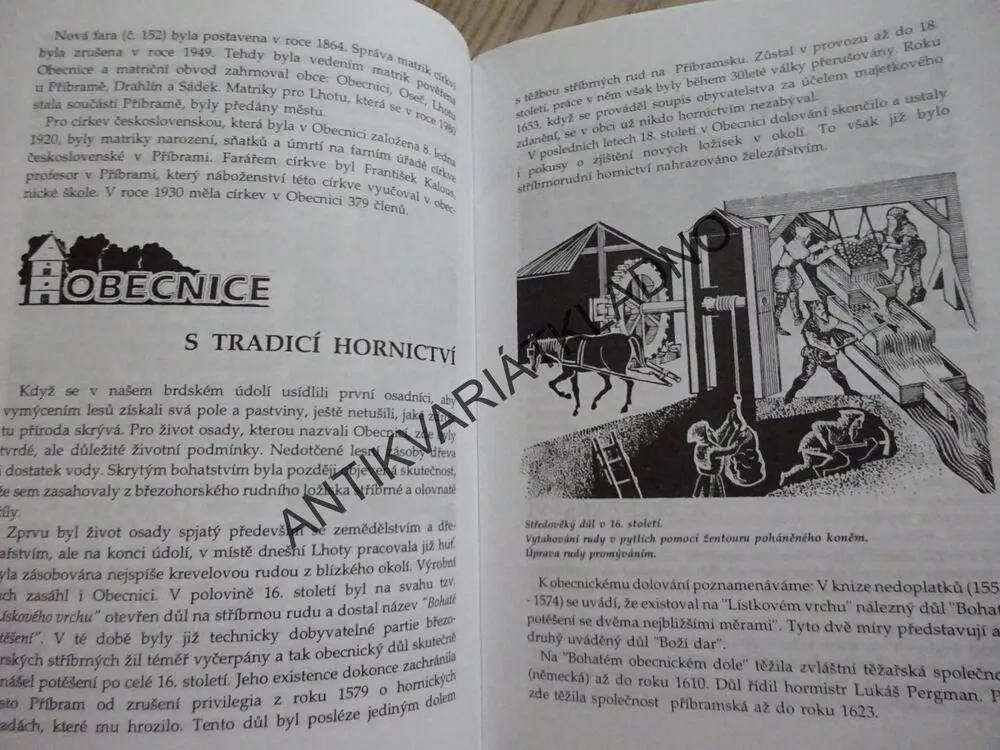 600 HISTORICKÝCH LET OBECNICE, OKRES PŘÍBRAM