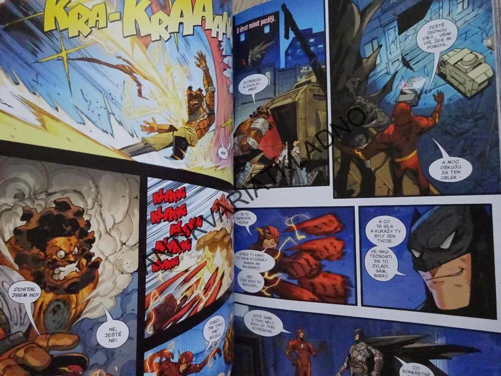FLASH, NEJRYCHLĚJŠÍ MUŽ SVĚTA, KOMIKS DC COMICS, **an