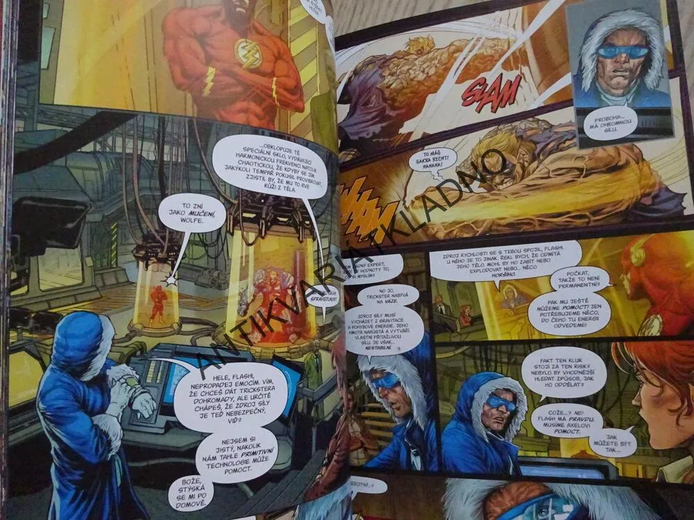 FLASH, KONFRONTACE ZDROJŮ, KOMIKS DC COMICS, **an