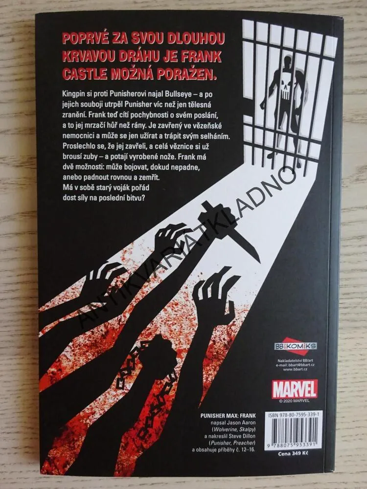 PUNISHER MAX: FRANK, KOMIKS, **an