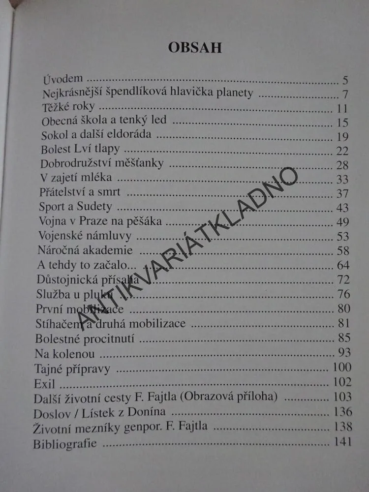 Z DONÍNA DO OBLAK, FRANTIŠEK FAJTL, **an