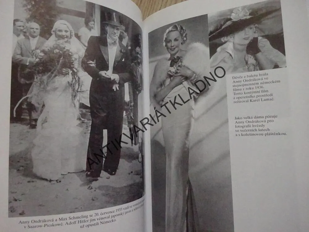 ANNY ONDRÁKOVÁ A MAX SCHMELING, **an