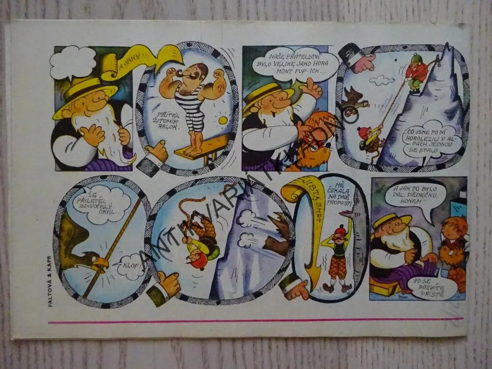 OHNÍČEK 12/1975, KOMIKS, NEPRAKTA, SEKORA, BURIAN