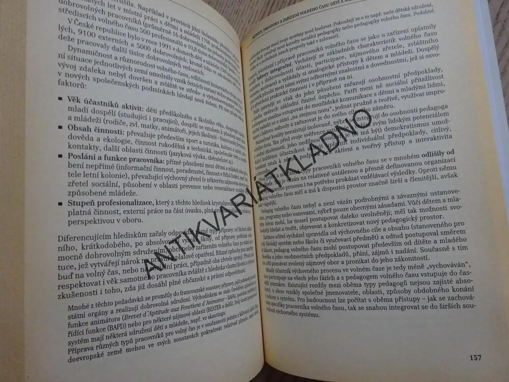 PEDAGOGIKA VOLNÉHO ČASU, PÁVKOVÁ, HÁJEK A DALŠÍ, **an
