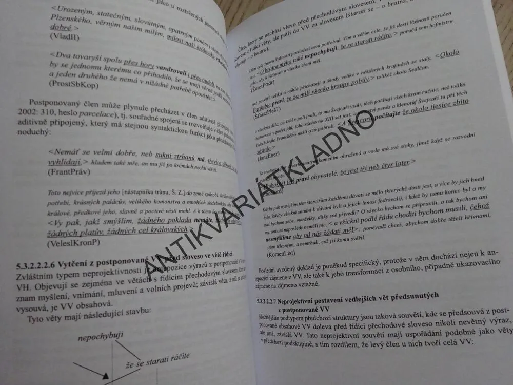 POSTAVENÍ SLOVESNÉHO PŘÍSUDKU VE STARŠÍ ČEŠTINĚ (1500-1620), ŠÁRKA ZIKÁNOVÁ