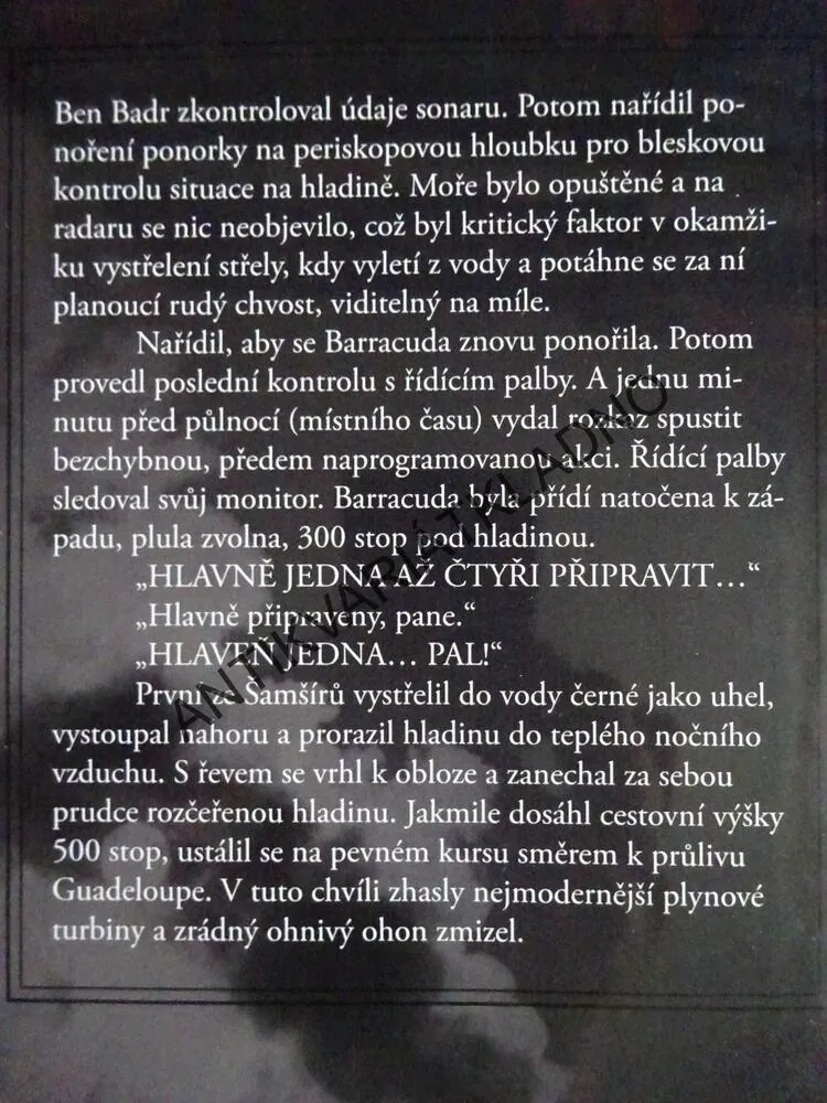 ŠAMŠÍR SL-2, PATRICK ROBINSON, **an