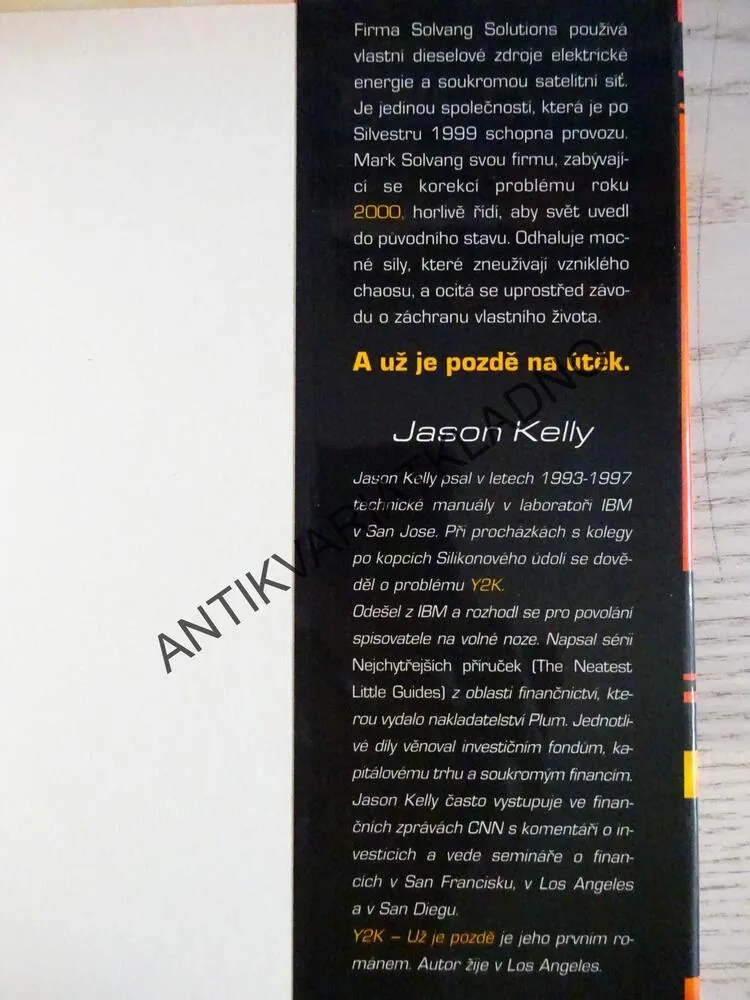 Y2K, UŽ JE POZDĚ, JASON KELLY, **an