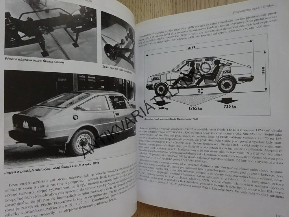 SPORTOVNÍ A ZÁVODNÍ AUTOMOBILY ŠKODA, ALOIS PAVLŮSEK, ONDŘEJ PAVLŮSEK, **an