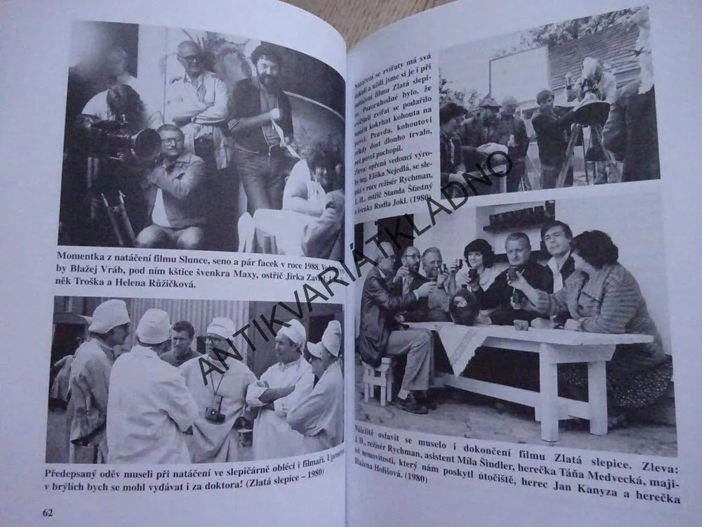 ŽIVOT S KAMEROU I BEZ NÍ, ZDENĚK SMÍŠEK, JOSEF HANUŠ, **an