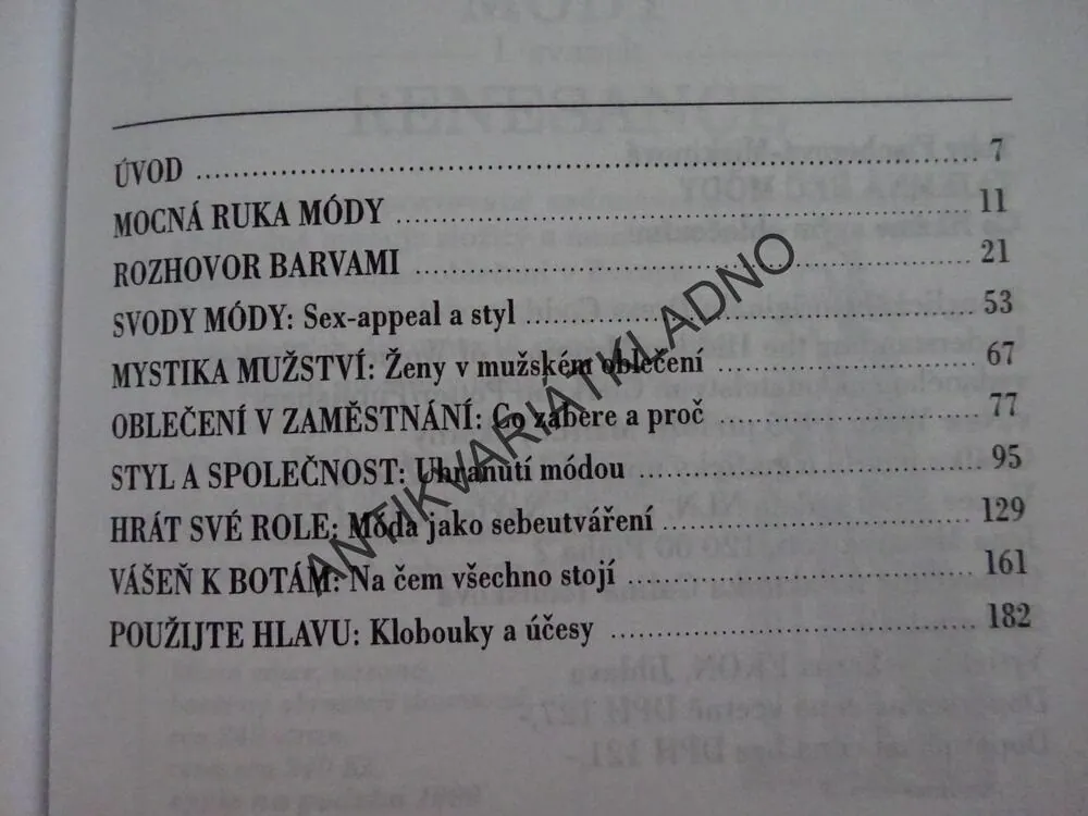 TAJEMNÁ ŘEČ MÓDY, CO ŘÍKÁME SVÝM OBLEČENÍM, TOBY FISHEROVÁ MIRKINOVÁ, **an