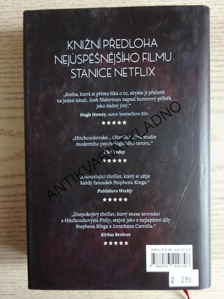 BIRD BOX, JOSH MALERMAN, **an