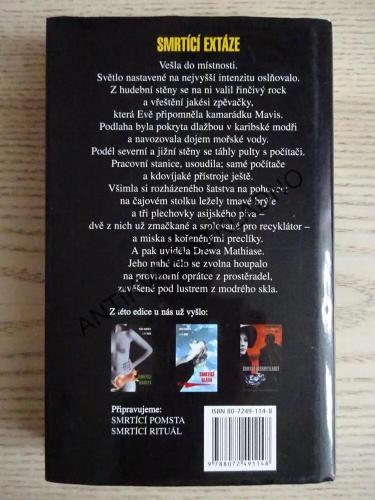 SMRTÍCÍ EXTÁZE, NORA ROBERTS JAKO J. D. ROBB A DALŠÍ, **an
