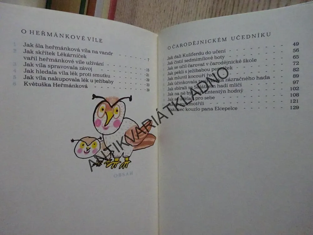 O HEŘMÁNKOVÉ VÍLE A ČARODĚJNICKÉM UČEDNÍKU, MARIE KUBÁTOVÁ, MILOSLAV JÁGR, **an