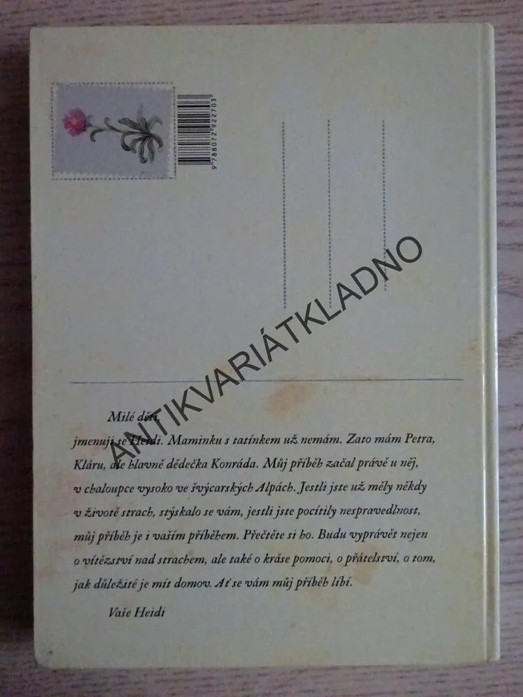 HEIDI, DĚVČÁTKO Z HOR, JOHANNA SPYRIOVÁ, **an