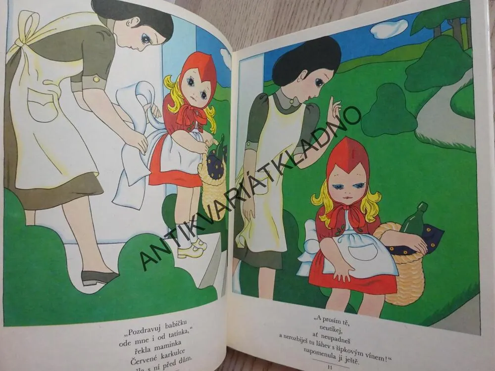 ČERVENÁ KARKULKA, JITKA NOVÁKOVÁ, JAN SUCHL, **an