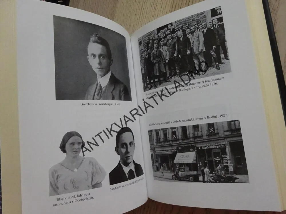 DOKTOR GOEBBELS, JEHO ŽIVOT A SMRT, JOSEPH GOEBBELS, **an