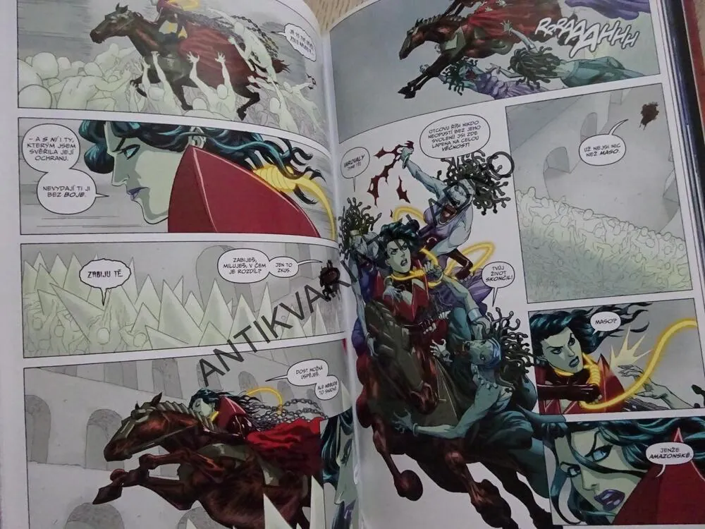 WONDER WOMAN, ODVAHA, KOMIKS DC COMICS, **an