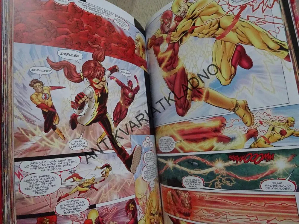 FLASH, ZNOVUZROZENÍ, KOMIKS DC COMICS, **an