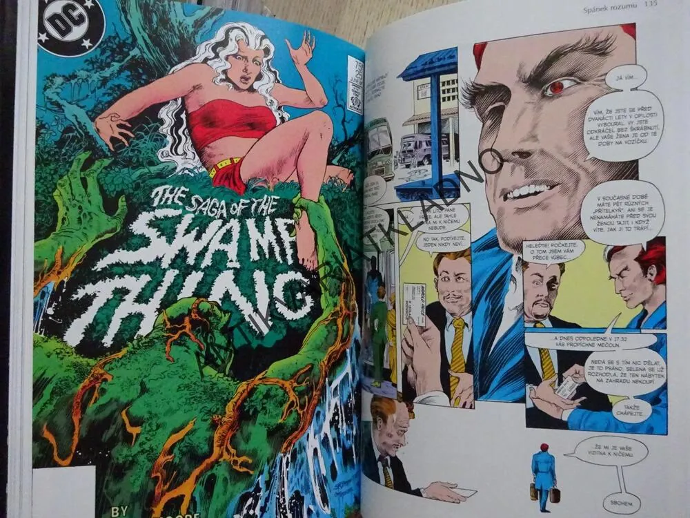 SWAMP THING, BAŽINÁČ, KOMIKS VERTIGO, **an