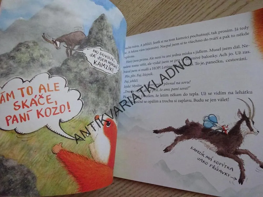 KŘEČEK V LETU, ZUZANA BARILOVÁ, MARKÉTA VYDROVÁ, **an