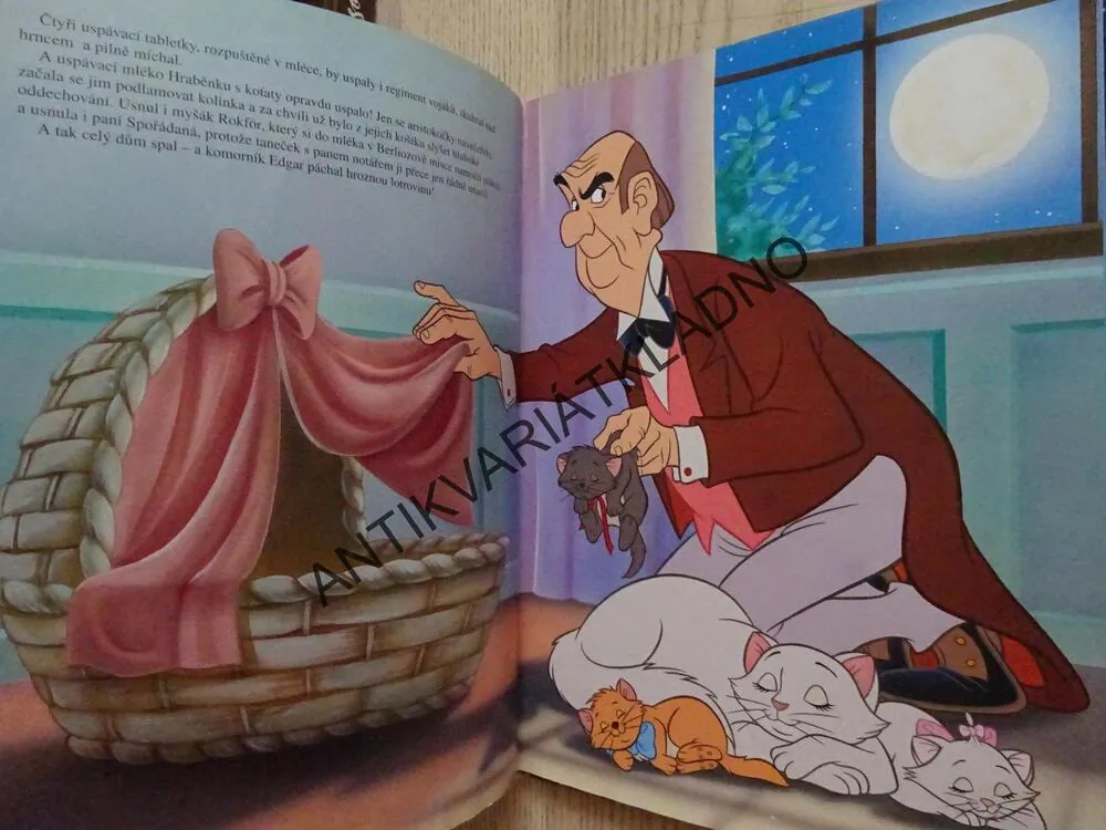 ARISTOKOČKY, WALT DISNEY, **an