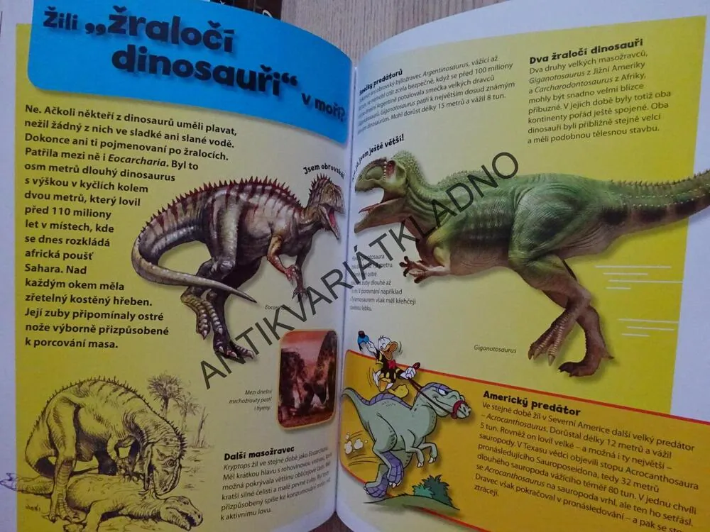 DINOSAUŘI, WALT DISNEY, **an