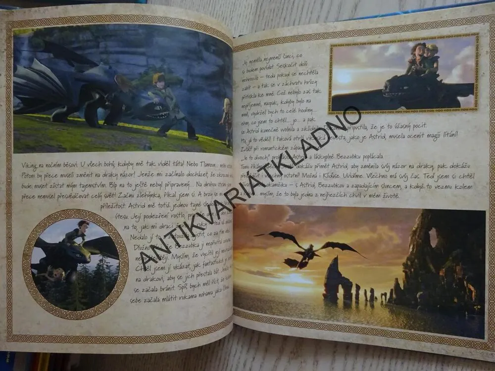 JAK VYCVIČIT DRAKY, CELÝ PŘÍBĚH O MNĚ A BEZZUBKOVI, **an