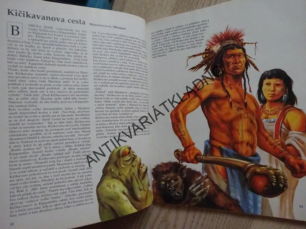 MÝTY A LEGENDY, INDIÁNI, **an