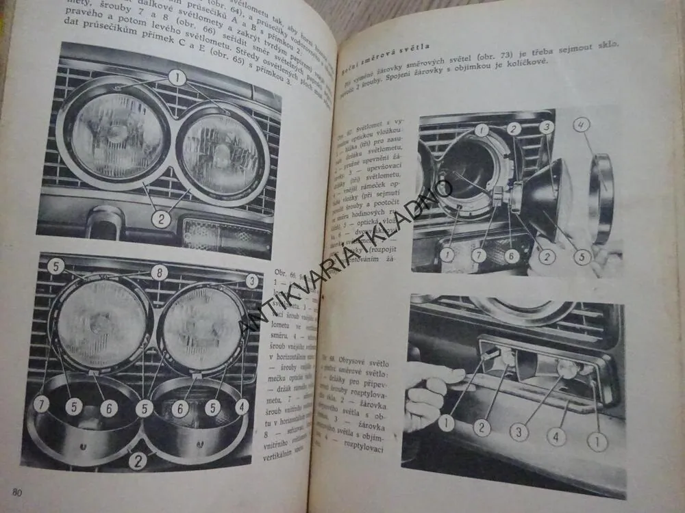BA3-2103, NÁVOD K PROVOZU A OBSLUZE, AUTO, AUTOMOBIL, **an
