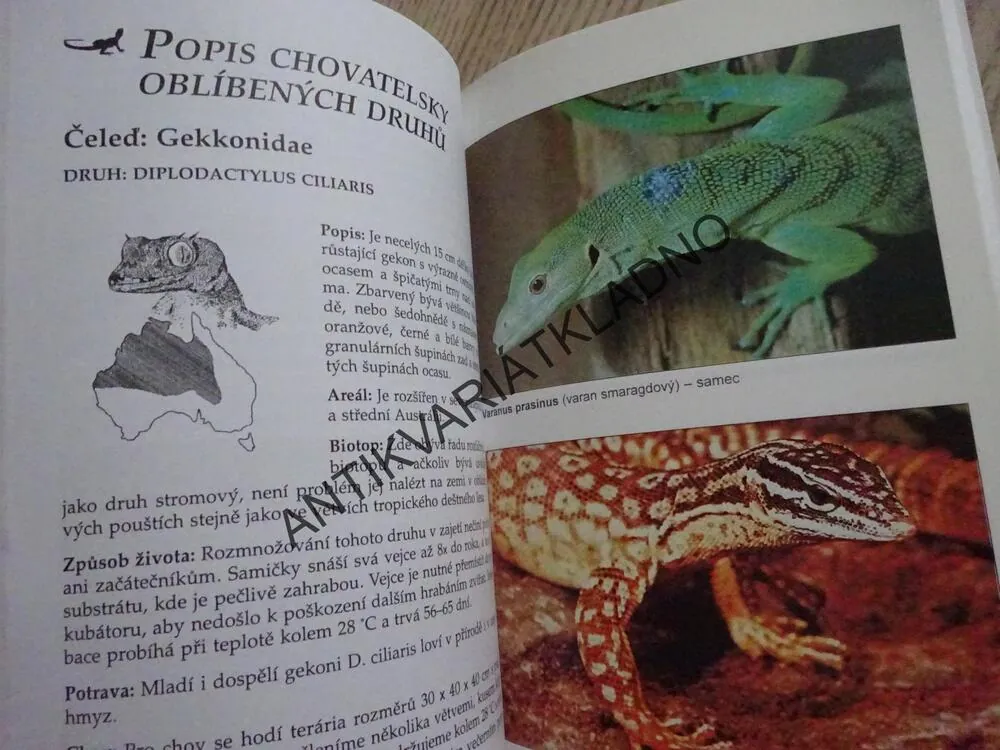 CHOV ŠUPINATÝCH PLAZŮ, VLADIMÍR CERHA, **an