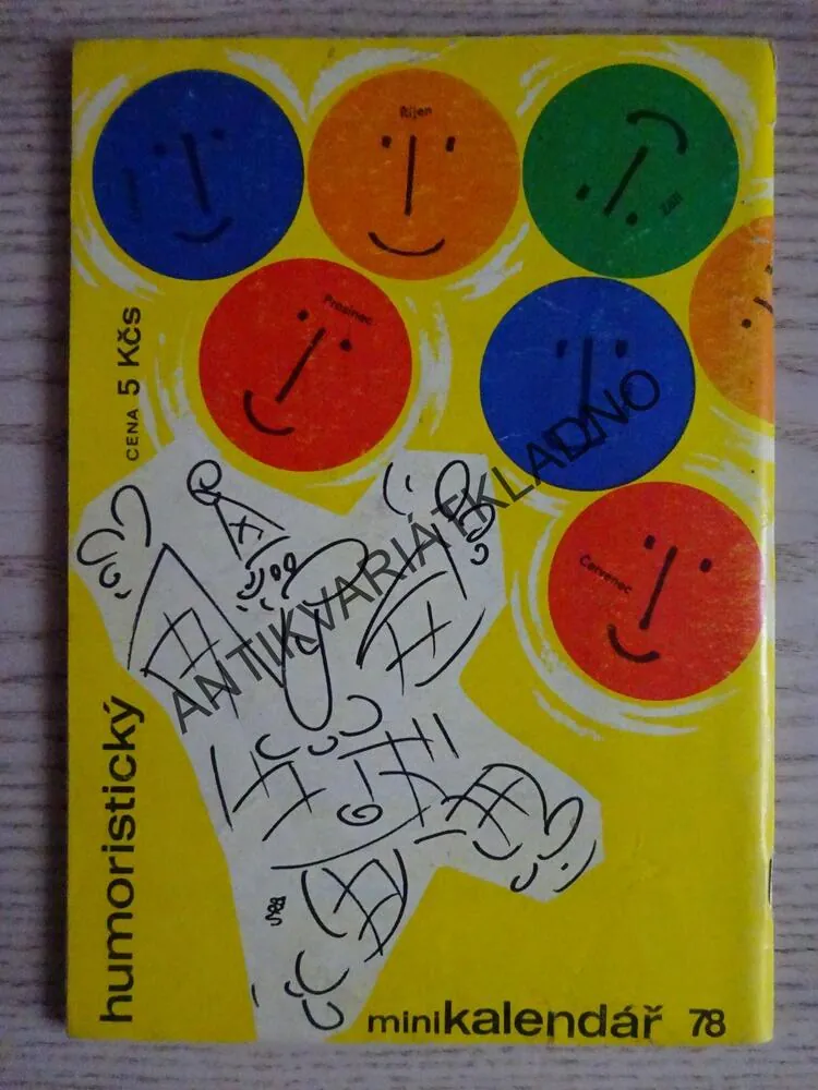 HUMORISTICKÝ MINIKALENDÁŘ DIKOBRAZU, 1978