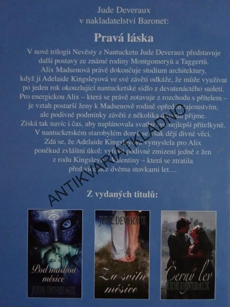 PRAVÁ LÁSKA, JUDE DEVERAUX, **an
