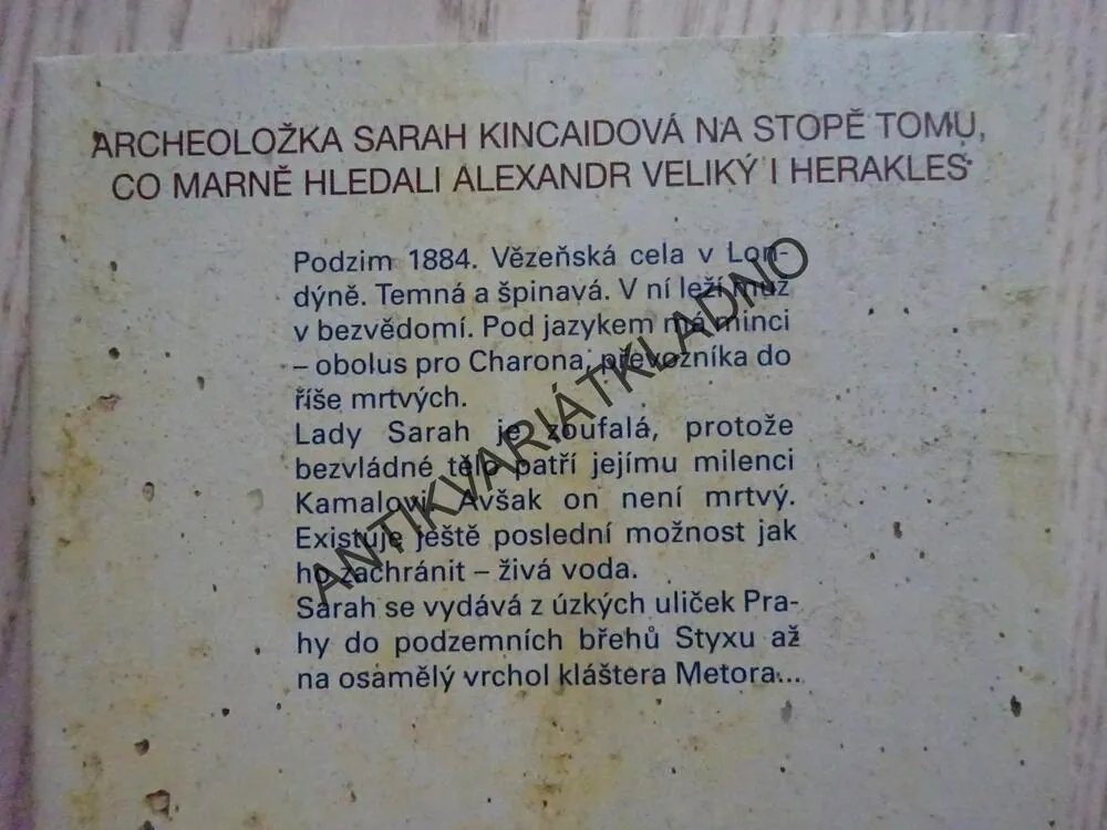 NA BŘEHU STYXU, MICHAEL PEINKOFER, **an