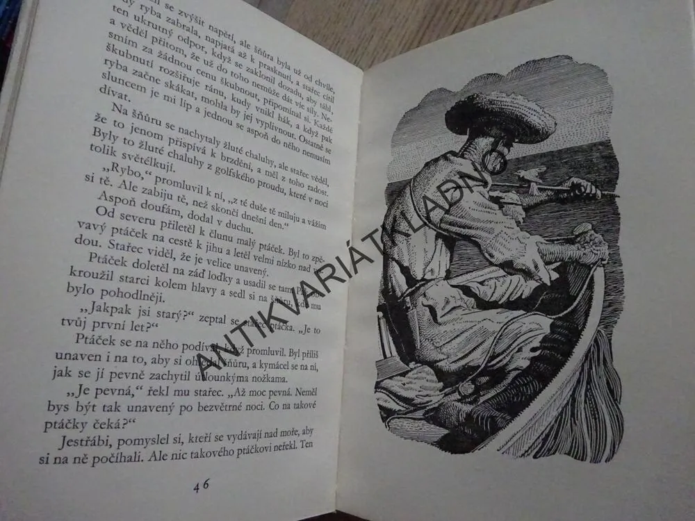 STAŘEC A MOŘE, ERNEST HEMINGWAY, **an