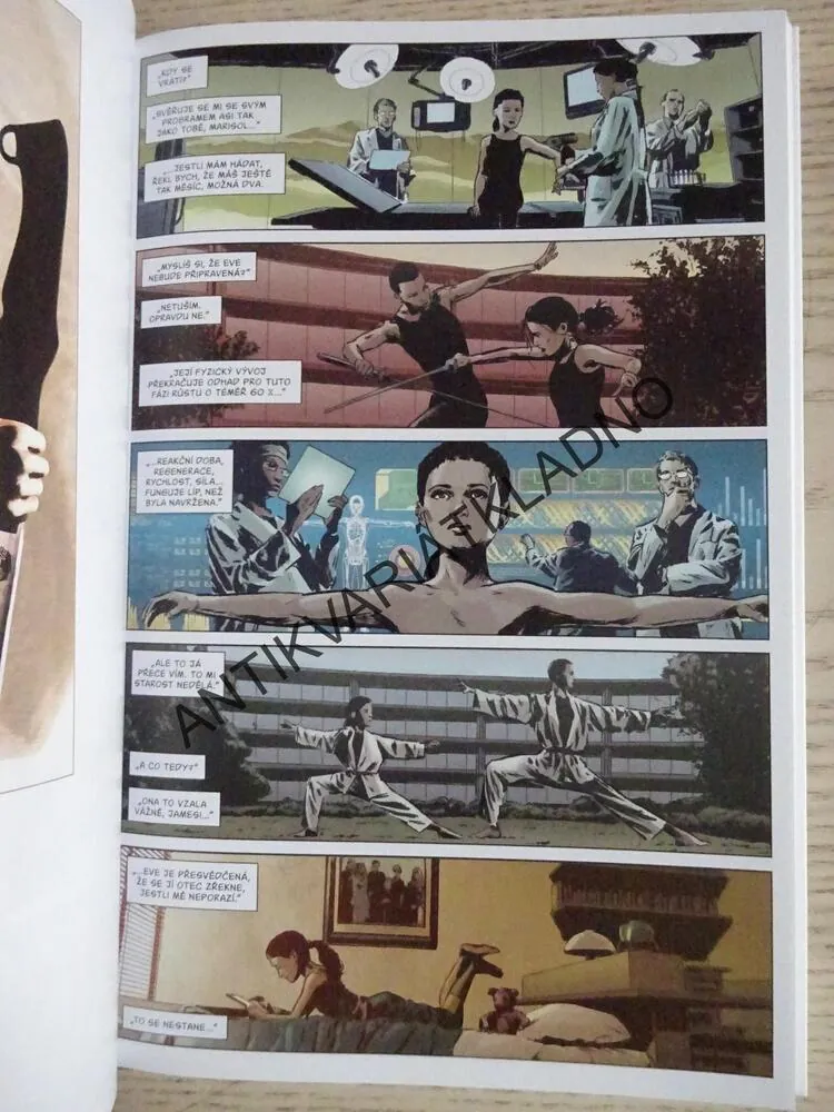 LAZARUS, SELEKCE, RUCKA, LARK, ARCAS, **an
