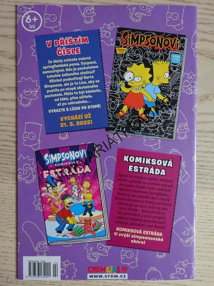 SIMPSONOVI, KOMIKS, 2/2022
