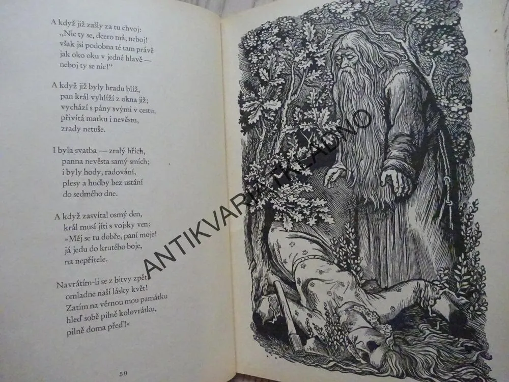 KYTICE Z POVĚSTÍ NÁRODNÍCH, KAREL JAROMÍR ERBEN, **an