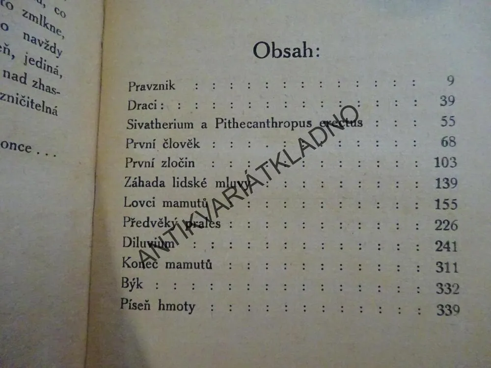 ŽIVOT V PRAVĚKU, RUDOLF RICH. HOFMEISTER, **an
